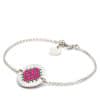 Bracelet Gourmette En Argent Massif - Occasion, Superbe Pièce à Personnaliser