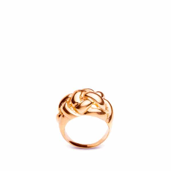 Bague or rose