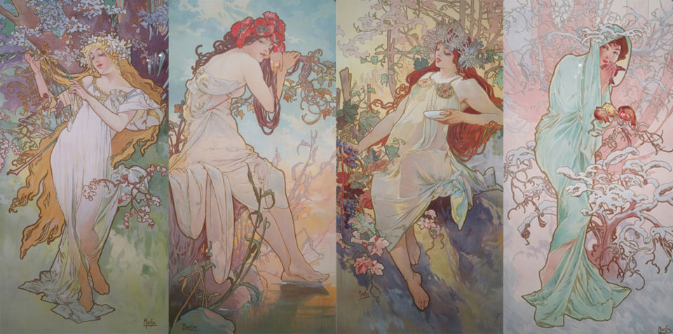 Mucha au musée du Luxembourg