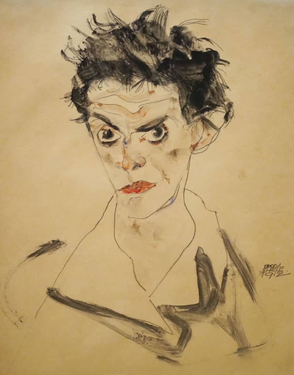 Egon Schiele à la fondation Vuitton