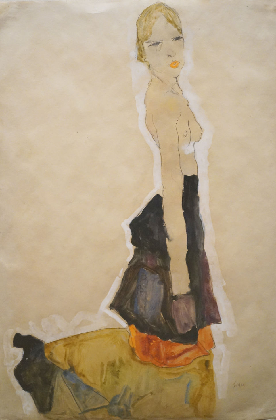 Egon Schiele à la fondation Vuitton