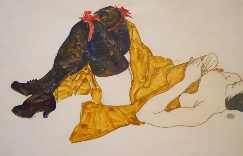 Egon Schiele à la fondation Vuitton