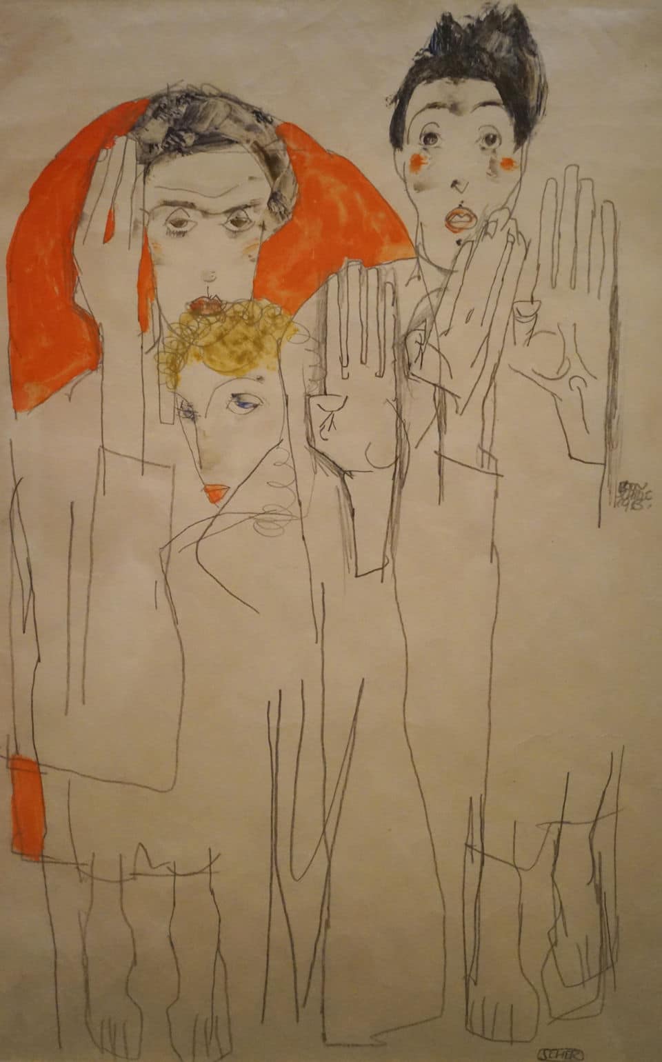 Egon Schiele à la fondation Vuitton