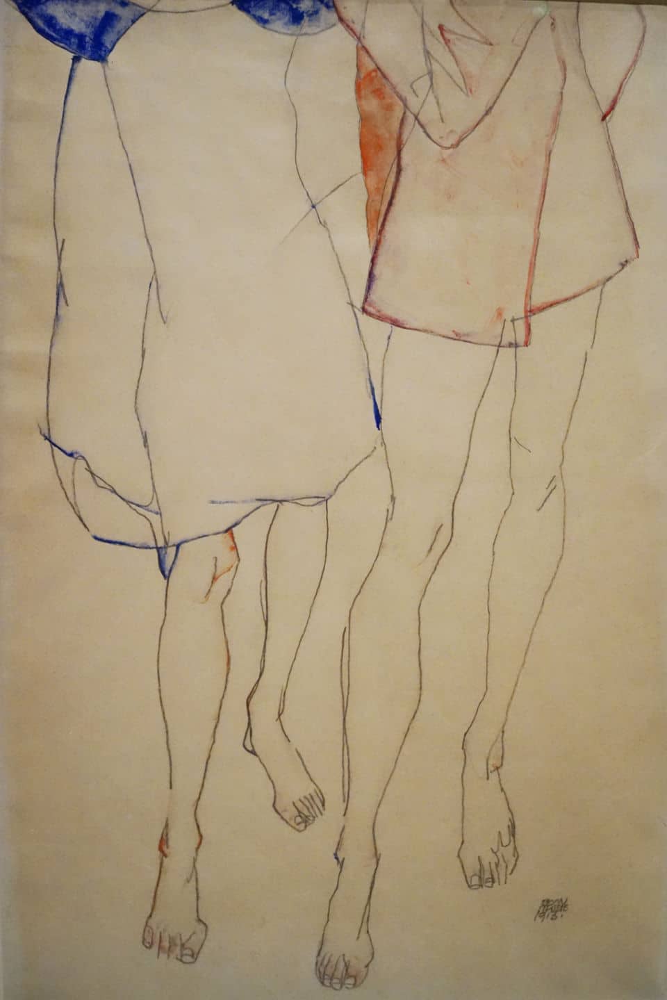 Egon Schiele à la fondation Vuitton