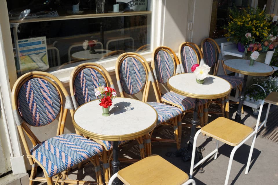 Désirée, un café/fleuriste à Paris