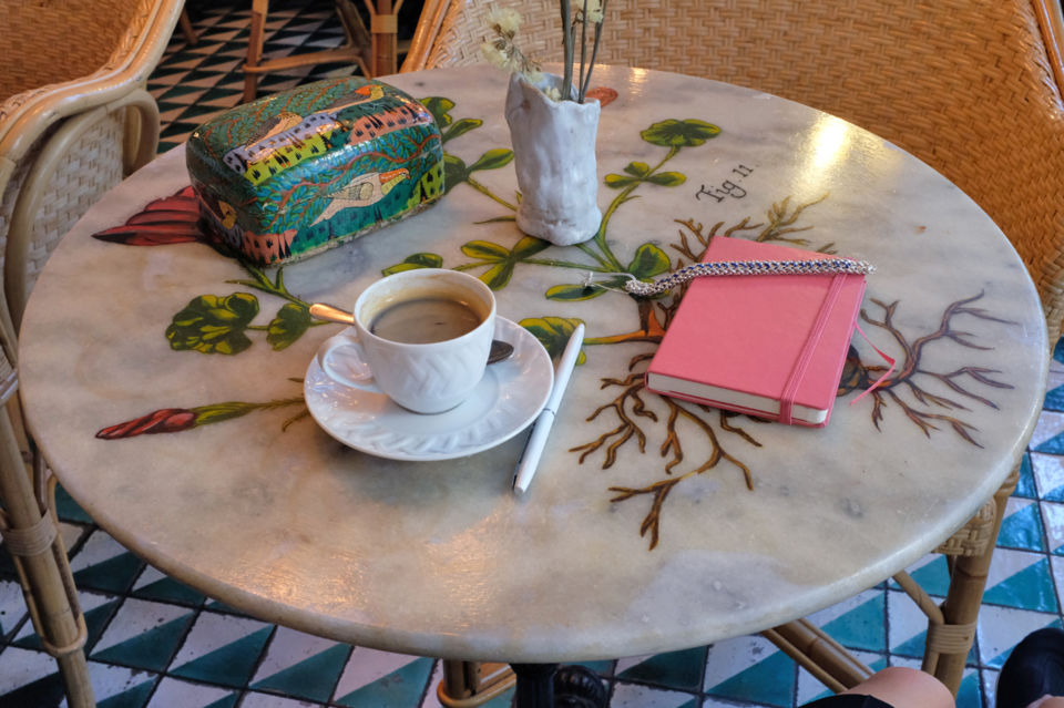 Le café de l'hôtel du temps à Paris